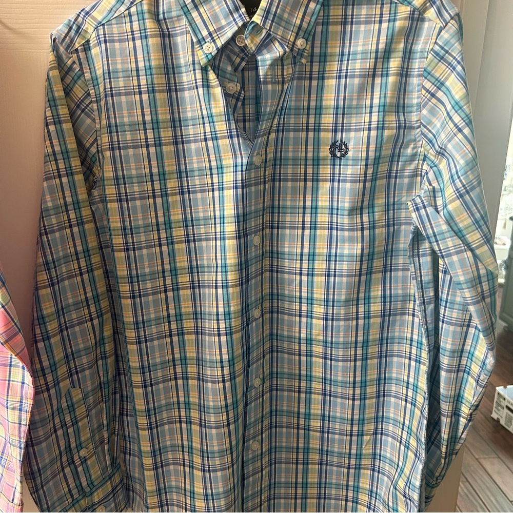 Boy’s Ralph Lauren Multicolor Plaid Button Down Shirt